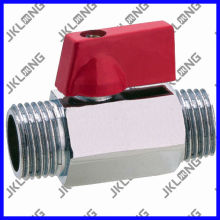 J2010 Forged Brass Mini Ball Valve M/M